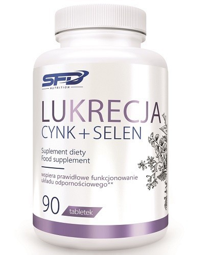 Sfd nutrition Lukrecja Cynk + Selen 90tab