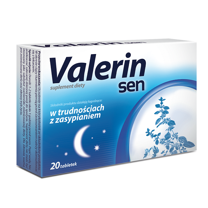 Aflofarm Valerin sen 20 szt.