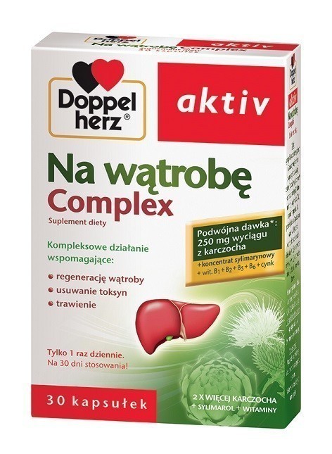 Queisser Doppelherz Aktiv Na Wątrobę - 30 Kaps.