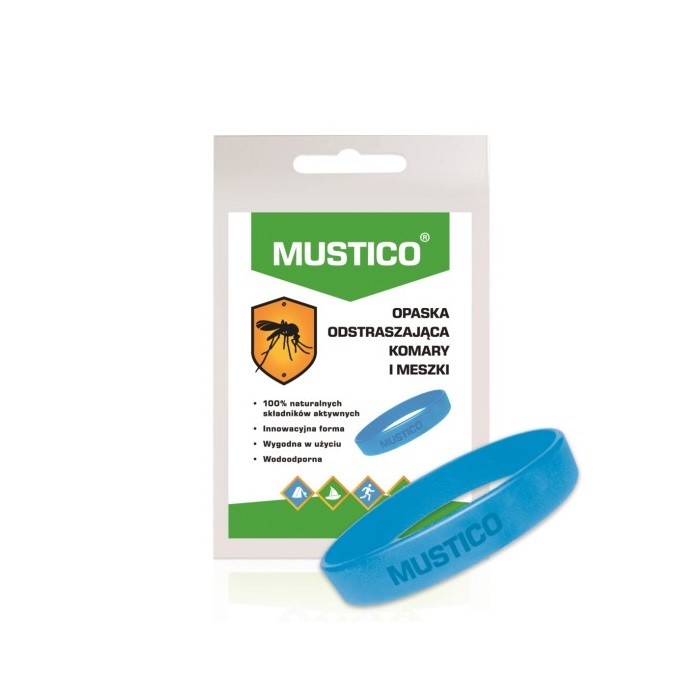 Biovena Health MUSTICO Opaska odstraszająca komary i meszki 1 szt 3315061