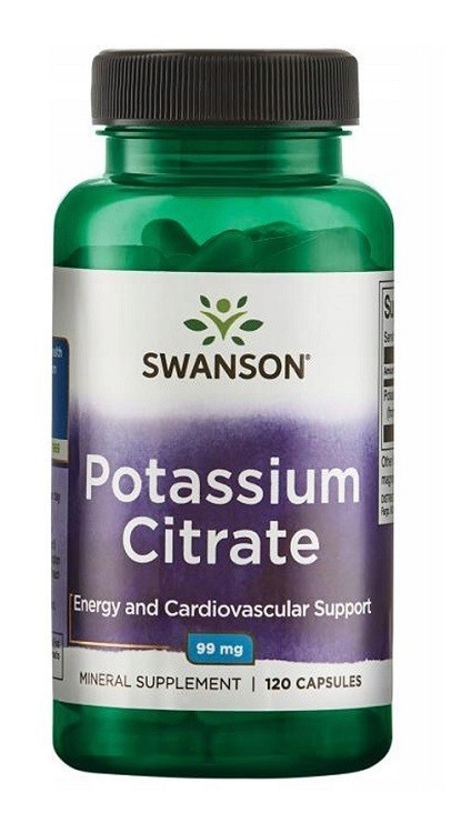 SWANSON Cytrynian Potasu