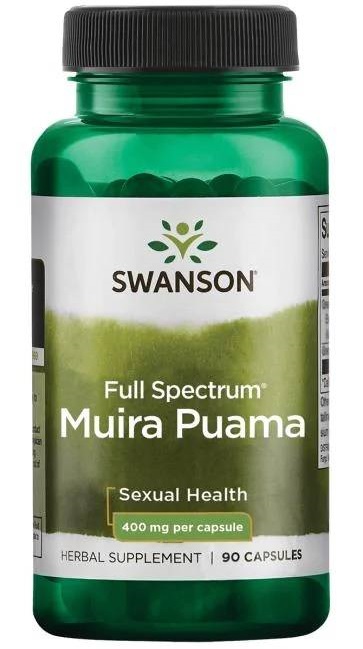 SWANSON Full Spectrum Muira Puama 400mg - (90 kap)
