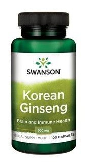 SWANSON Żeń-szeń - Ginseng 250mg 300kaps. -