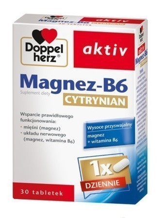 Queisser Pharma GMBH & CO. Doppelherz Aktiv Magnez-B6 Forte 400 x30 ID-5189