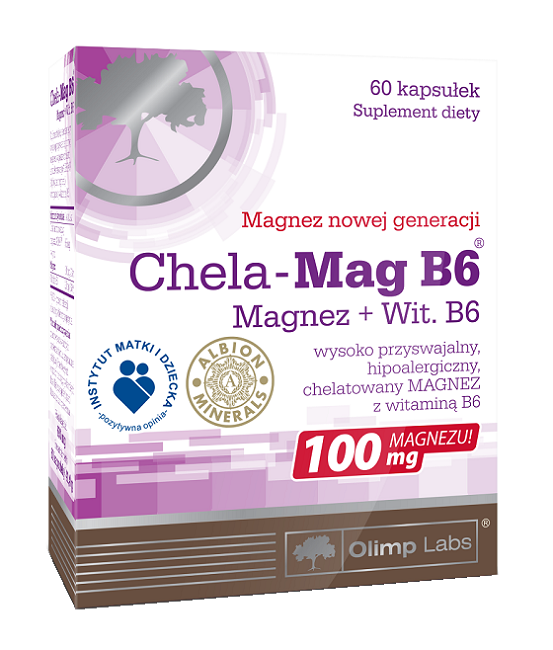 Olimp Chela Mag B6 60 szt.