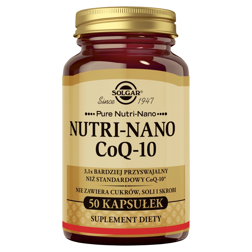 Solgar Nutri-Nano CoQ-10 50 kapsułek