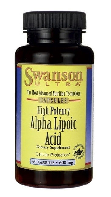SWANSON ALA 600mg 60 kaps