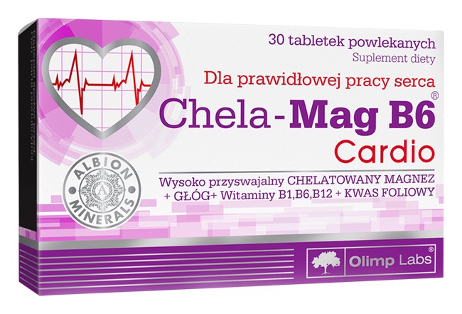 Olimp Chela Mag B6 Cardio 30 szt.