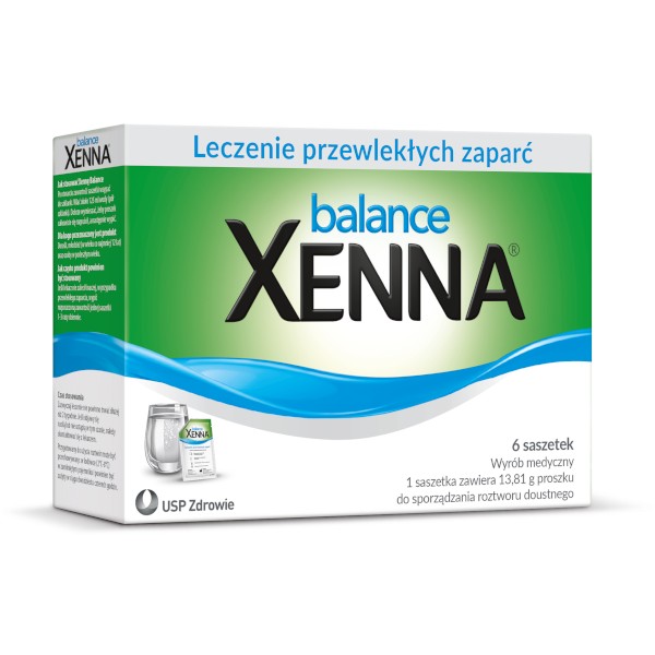 USP Zdrowie Xenna balance x 6 sasz |  OD 199 PLN!
