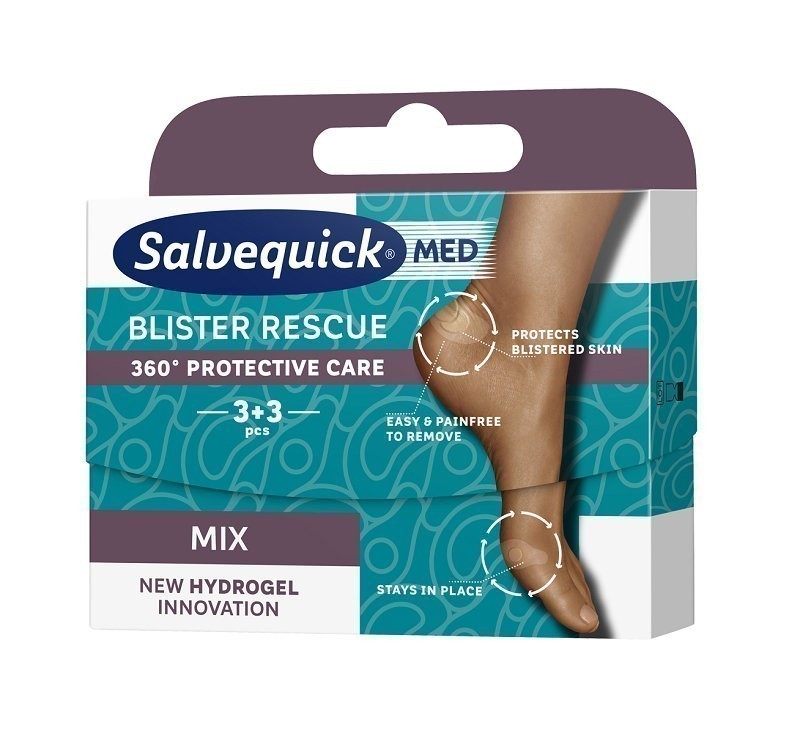 Cederroth Salvequick Blister Rescue mix 3 + 3, 6 sztuk Wysyłka kurierem tylko 10,99 zł