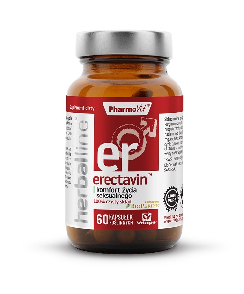 PharmoVit HerbalLine Erectavin komfort życia seksualnego 60kaps.