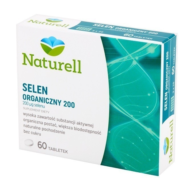Naturell selen organiczny 200 x 60 tbl