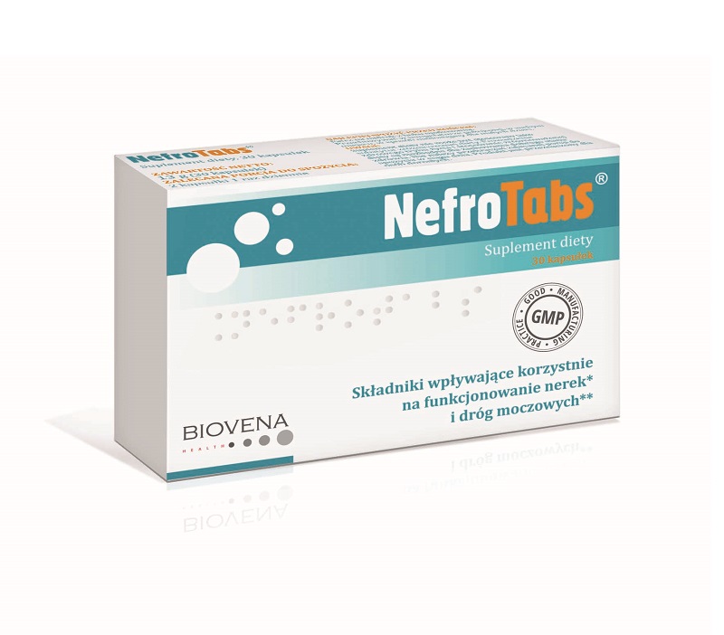 NefroTabs profilaktyka wszystkich typów kamic