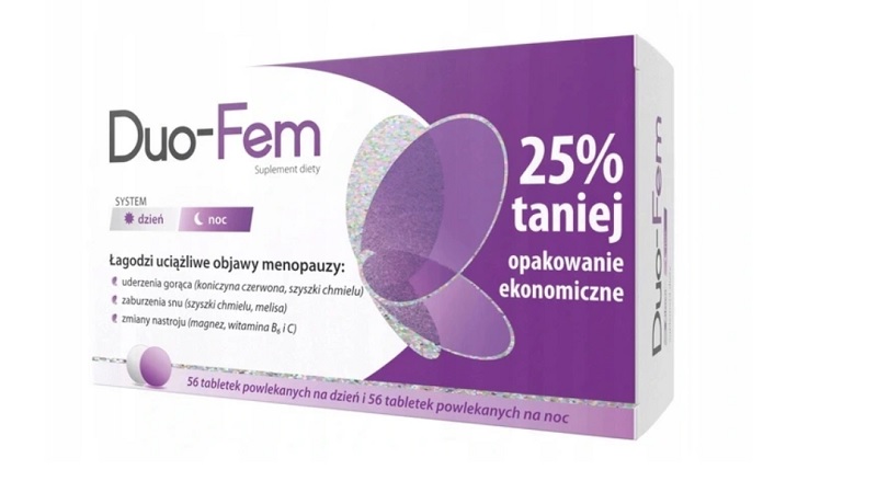 Natur Produkt Duo-Fem system dzień i noc 2x 56 tabletek 3759361