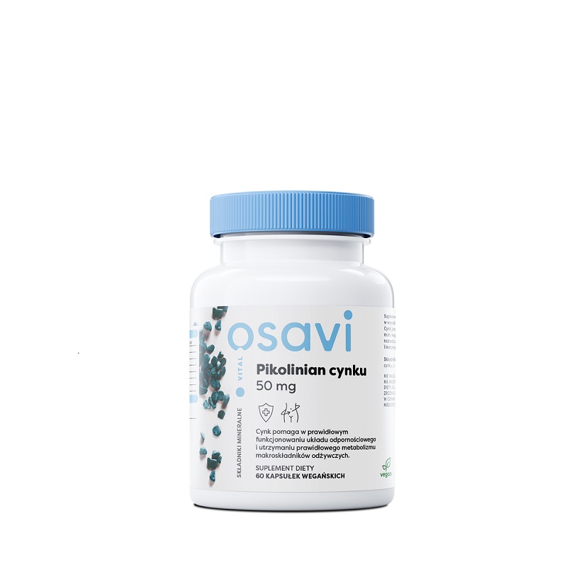 Osavi - Pikolinian Cynku, 50mg, 60 vkaps