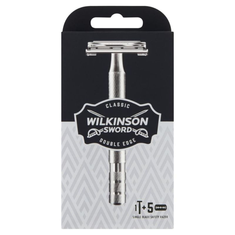 Wilkinson Classic Maszynka + Żyletki 5 Sztuk