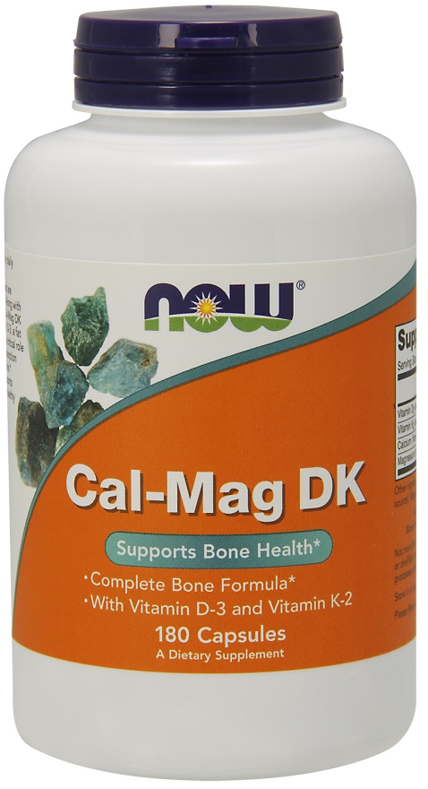 Now Foods Cal-Mag DK 180 Kapsułek