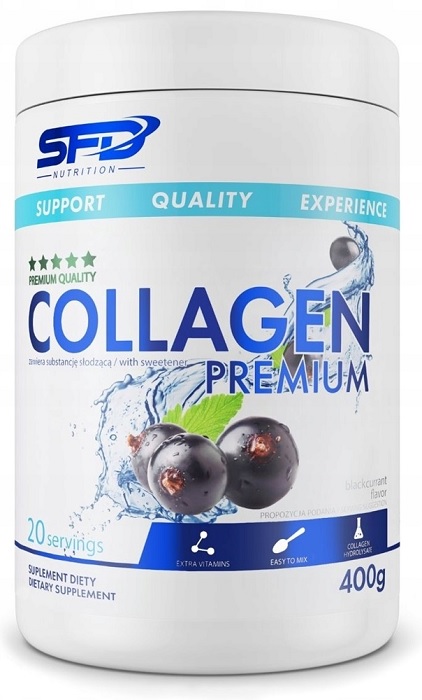 SFD Collagen Premium Blackcurrant, 400g - >>> DARMOWA od 99zł 