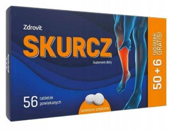 NP PHARMA SP. Z O.O. NP PHARMA SP Z O.O Zdrovit Skurcz 56 tabletek