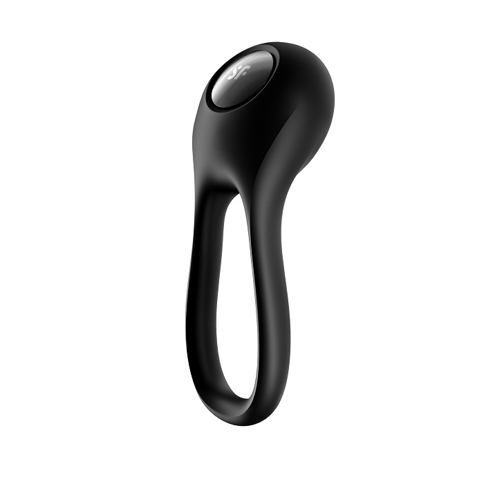 Satisfyer Satisfyer Ring-Majestic Duo (Black) - Wibrujący pierścień erekcyjny