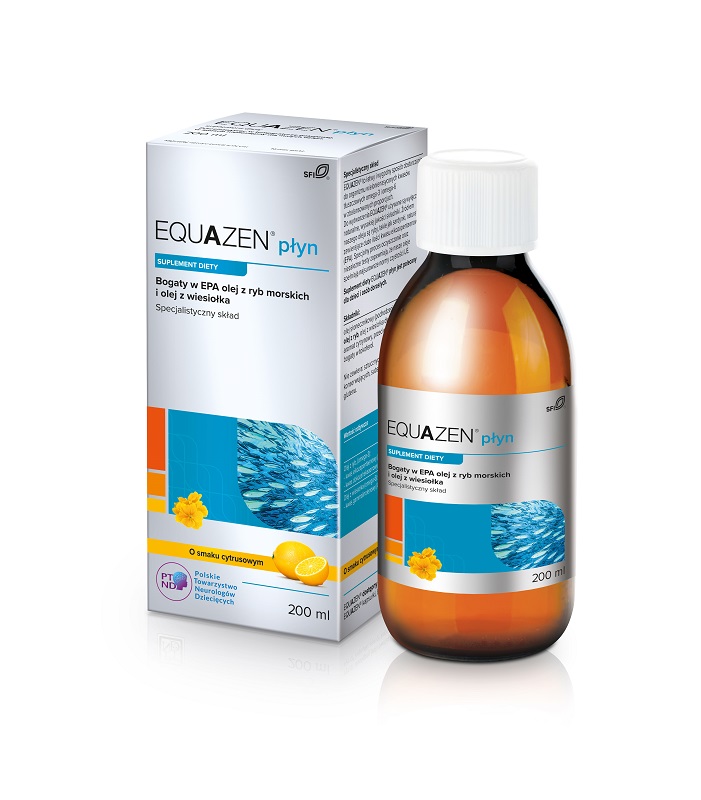 QPHARMA SP. Z O.O. QPHARMA SP Z O.O Equazen Płyn o smaku cytrusowym 200 ml