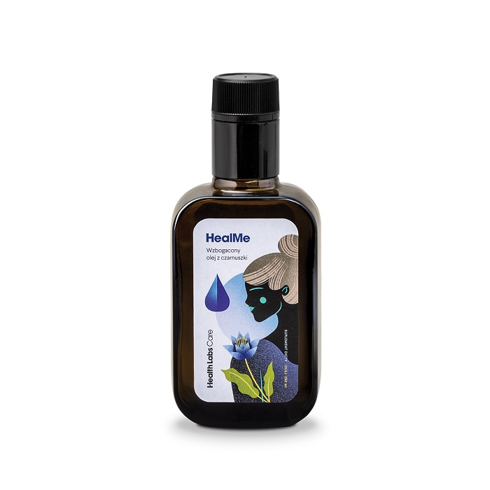 WZBOGACONY OLEJ Z CZARNUSZKI (HEAL ME) 250 ml - HEALTH LABS