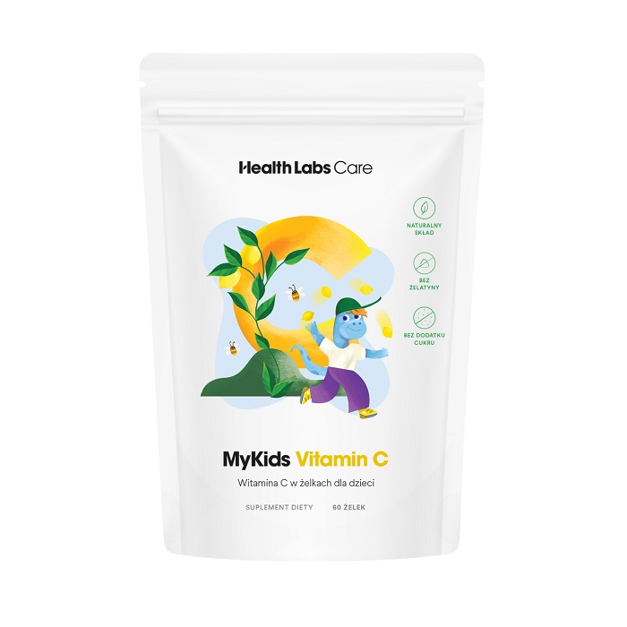 HealthLabs MyKids Witamina C w żelkach dla dzieci Suplement diety 60 szt.