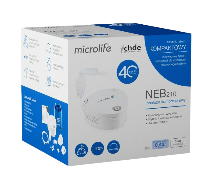 Microlife CHDE POLSKA SP. S.A. NEB 210 inhalator kompresorowy 1 sztuka