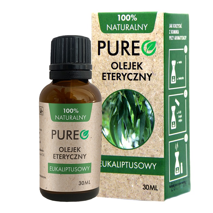PUREO Olejek eteryczny Eukaliptusowy, 30ml