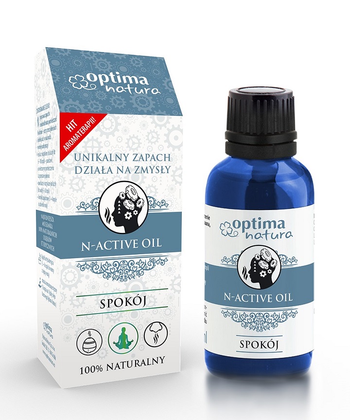 OPTIMA NATURA Olejek eteryczny N-Active Oil Spokój Naturalny olejek 20 ml TOW018154