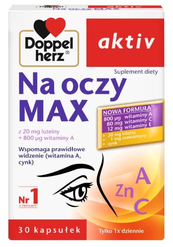 Doppelherz Aktiv Na Oczy Max 30 Kapsułek