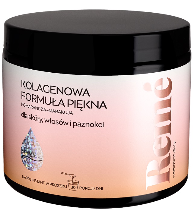 Reme Kolagenowa Formuła Piękności Pomarańcza - Marakuja Proszek 150 g