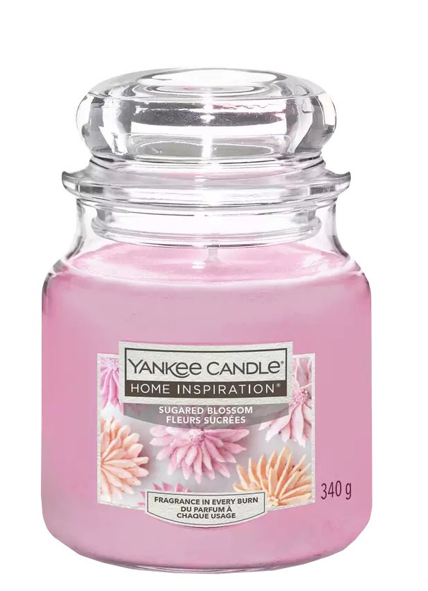 Yankee Candle Home Inspiration Świeca Sugared Blossom średnia 340g