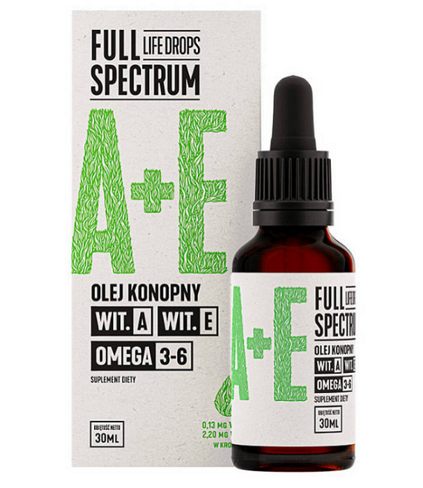 Full Spectrum Witamina A+E, Krople 30 ml