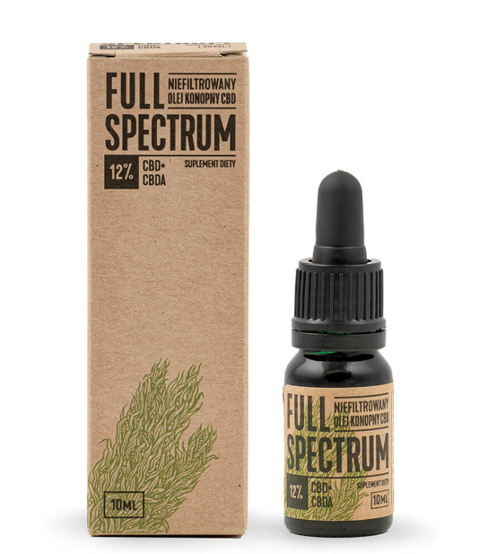 Full Spectrum Olejek Konopny CBD+CBDa 12% 10 ml
