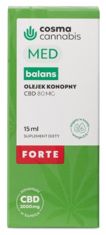 Cosma Cannabis Med Balans Forte Olejek 15 ml