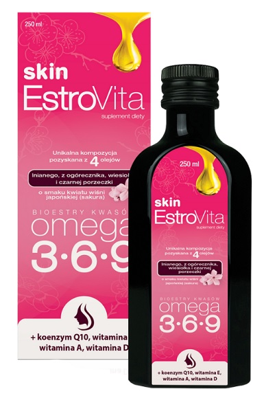 EstroVita Skin (Zadbaj o zdrową skórę) 250ml Wiśnia Sakura