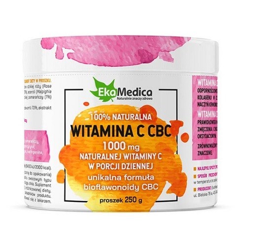 EkaMedica WITAMINA C 100% NATURALNA 250G