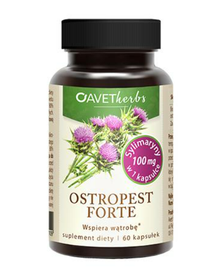 Avet Herbs Ostropest forte x 60 kaps