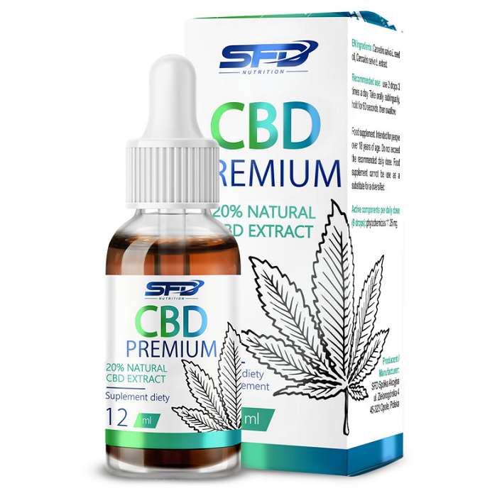 SFD CBD Premium 20%, 12ml
