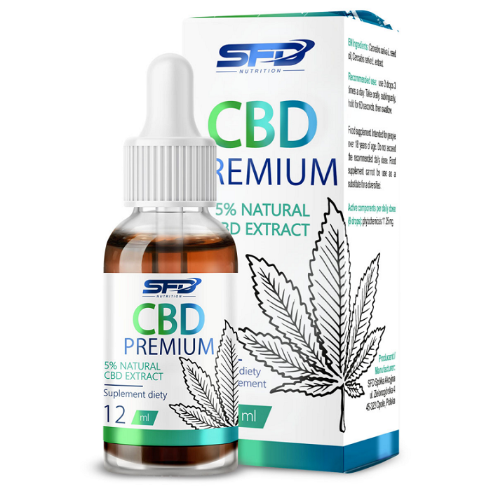 SFD CBD Premium 5% Płyn 12 Ml