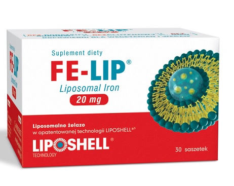 LIPID SYSTEMS SP. Z.O.O. LIPID SYSTEMS SP Z.O.O FE-LIP Liposomalne żelazo 20 mg 30 saszetek