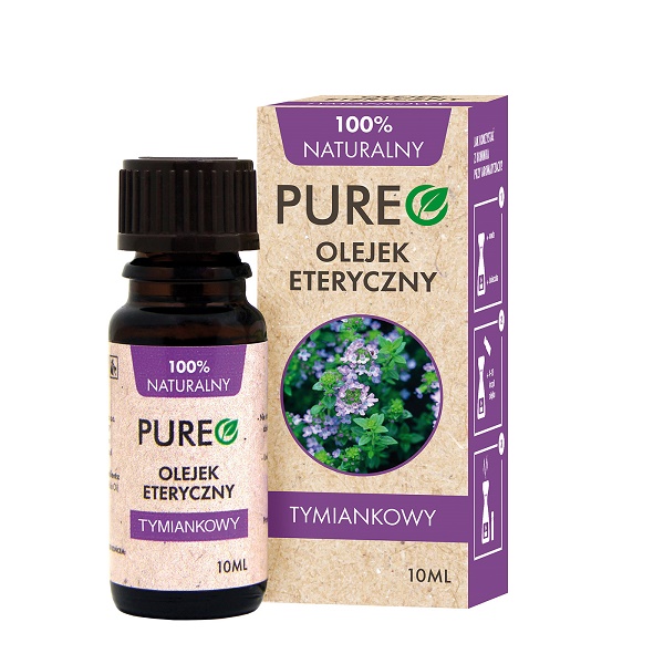 TRADIX GROUP SP. Z O.O. Pureo Naturalny Olejek Eteryczny Tymiankowy, 10 ml ||  od 229zł! TRADIX GROUP SP. Z O.O.