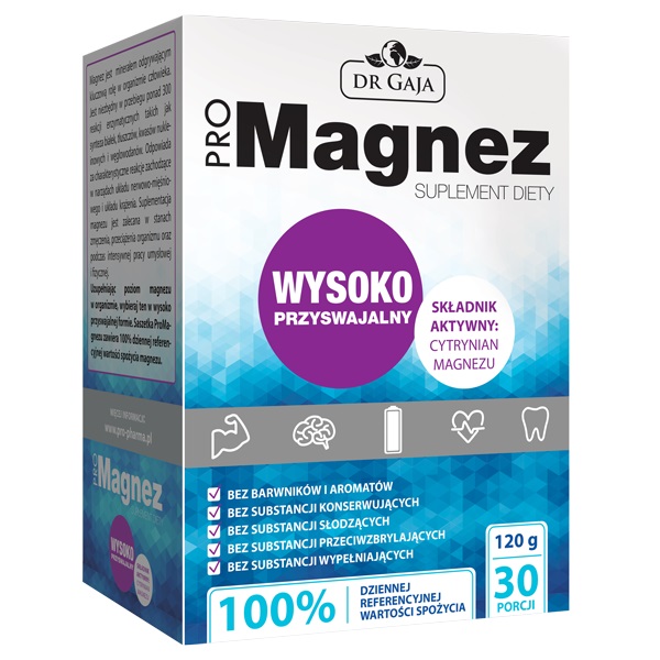 Propharma ProMagnez Cytrynian Magnezu, 30 saszetek PROMAG30