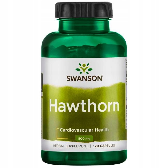 Swanson - Ekstrakt z Jagody Głogowej, 250mg, 120 kapsułek