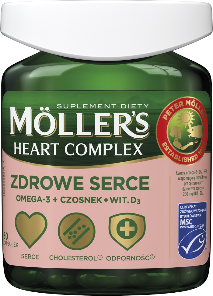 Mollers Complex Heart 60 Kapsułek