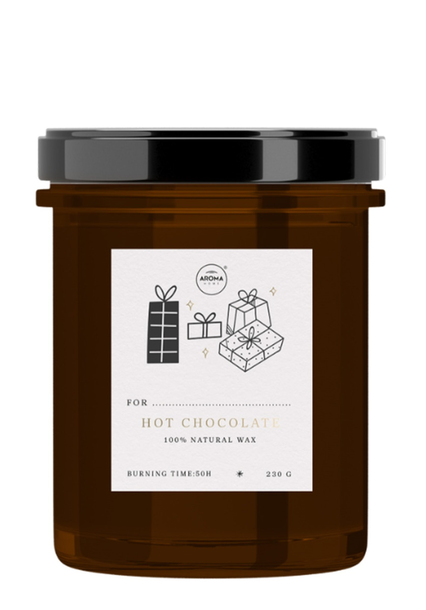 Aroma Home XMASS - Świeca zapachowa Cosy Christmas Hot Chocolate 230 g