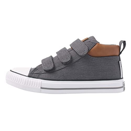 British Knights Kaya PRO Sneakersy chłopięce z wysokim stanem, Grau Cognacfarben, 33 EU