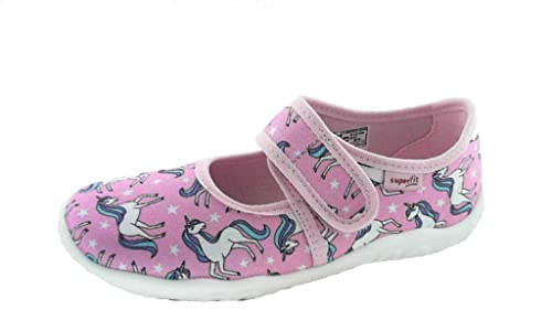 Superfit Kapcie dziewczęce Bonny, Różowy, wielokolorowy 5540, 23 EU