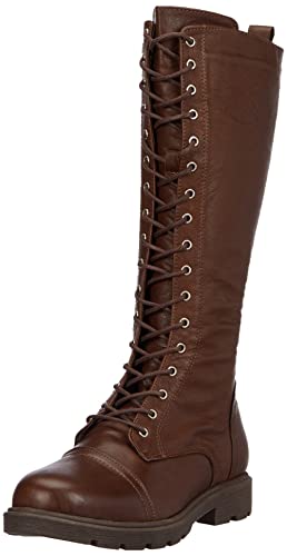 Andrea Conti Damskie modne kozaki, d.braun, 42 EU